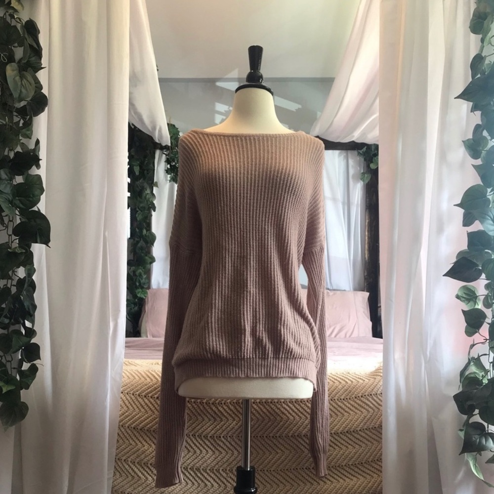 Pink Pastel knitted Sweater